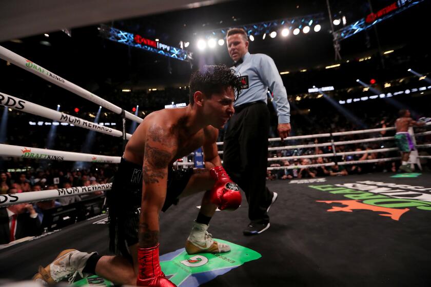ryan garcia wacht op een operatie aan zijn rechterpols om volledig te kunnen herstellen en terug te keren naar de ring.