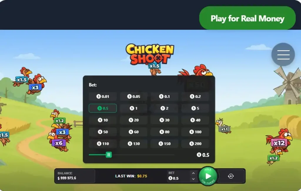 Chicken Shoot casinospel
