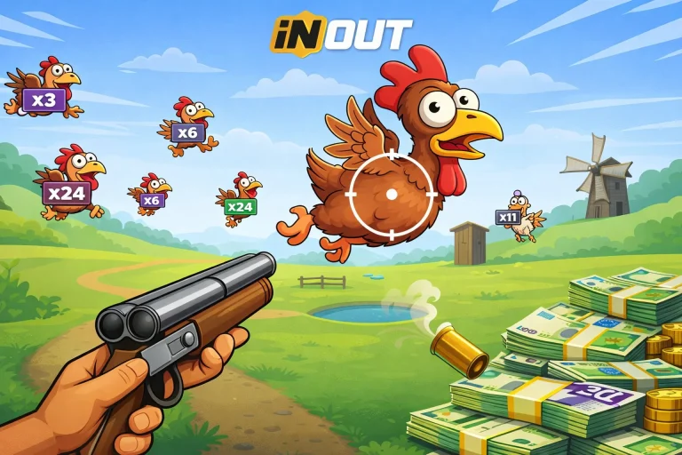 Chicken Shoot Inout Games: review van het explosieve casinospel