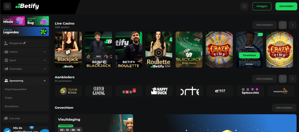 Betify promotiecode casinospel